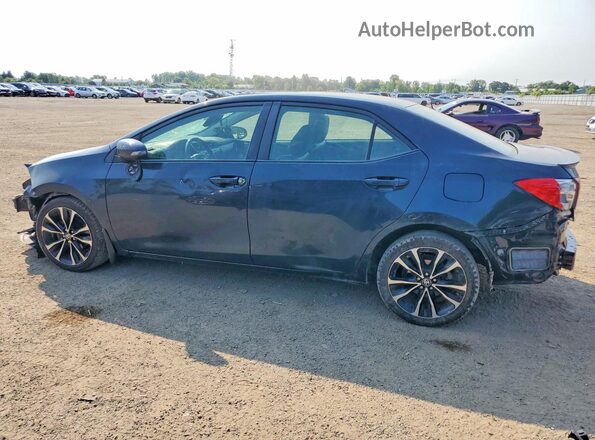 2T1BURHE4JC082954 2018 TOYOTA COROLLA Black უკანა მარცხენა