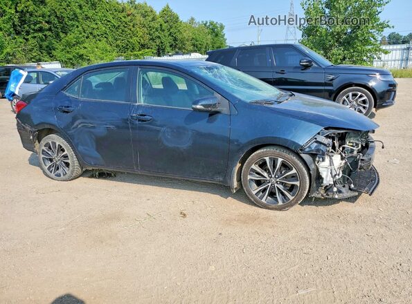 2T1BURHE4JC082954 2018 TOYOTA COROLLA Black წინა მარჯვენა