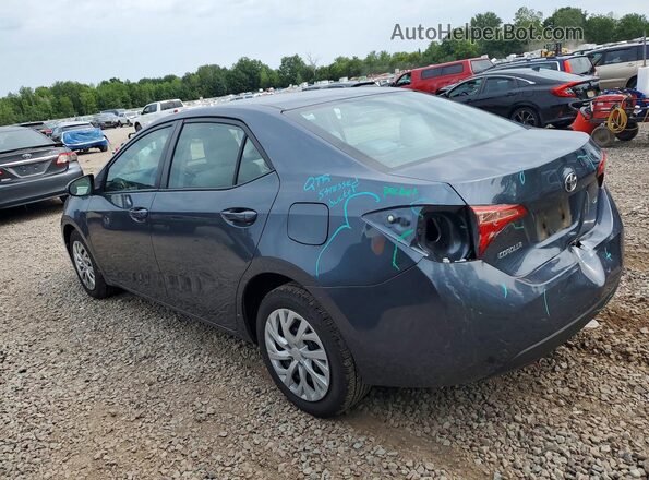 2T1BURHE4JC087636 2018 TOYOTA COROLLA Blue Задня ліва чверть