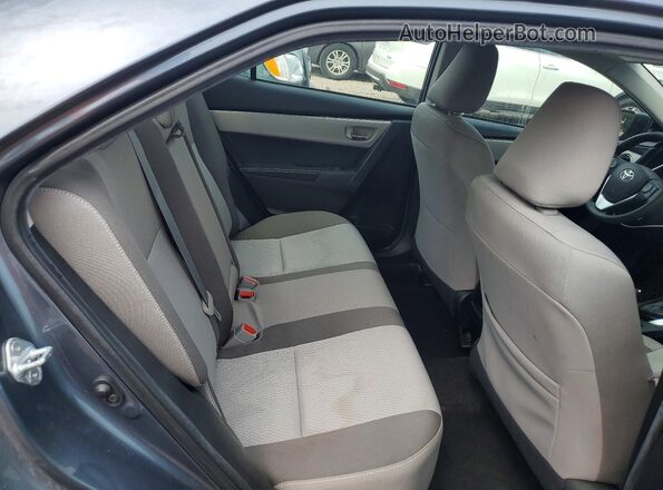 2T1BURHE4JC087636 2018 TOYOTA COROLLA Blue Вид задніх сидінь