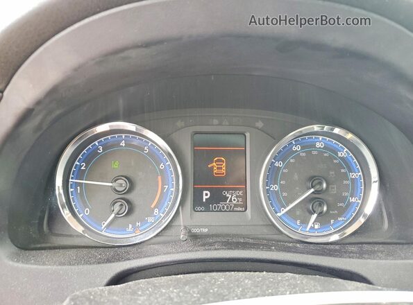2T1BURHE4JC087636 2018 TOYOTA COROLLA Blue Вид щитка приладів
