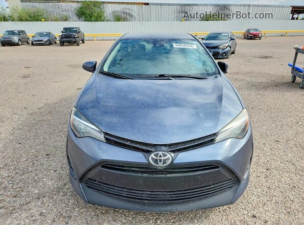 2T1BURHE4JC089516 2018 TOYOTA COROLLA Teal წინა ხედი