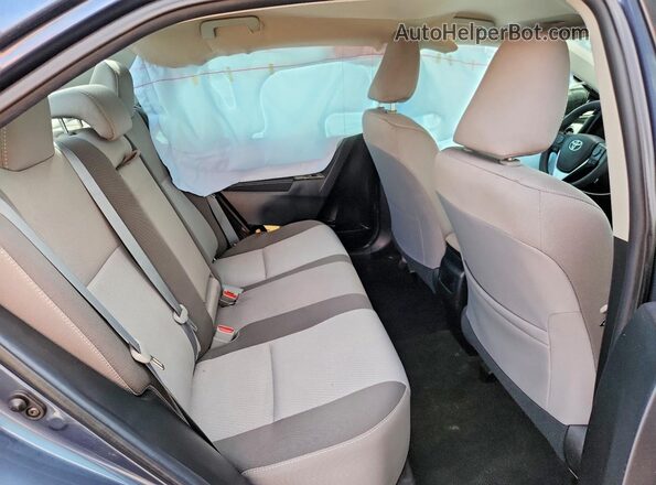 2T1BURHE4JC089516 2018 TOYOTA COROLLA Teal უკანა სავარძლების ხედი