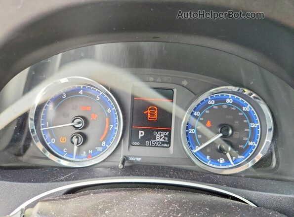 2T1BURHE4JC089516 2018 TOYOTA COROLLA Teal ხელსაწყოთა პანელის ხედი