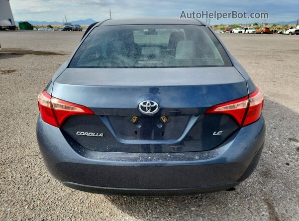 2T1BURHE4JC089516 2018 TOYOTA COROLLA Teal უკანა ხედი