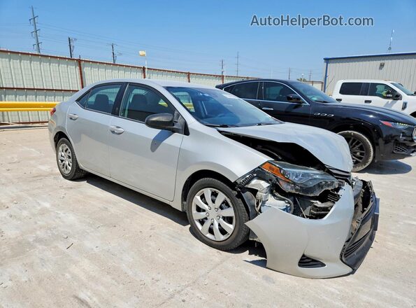 2T1BURHE4JC969647 2018 TOYOTA COROLLA Silver წინა მარჯვენა