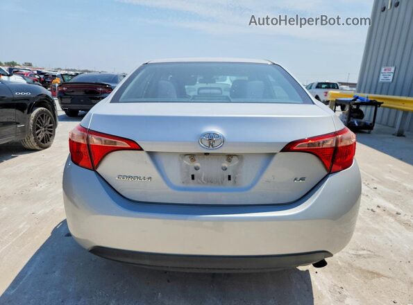 2T1BURHE4JC969647 2018 TOYOTA COROLLA Silver უკანა ხედი