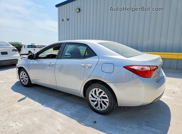 2T1BURHE4JC969647 2018 TOYOTA COROLLA Silver უკანა მარცხენა