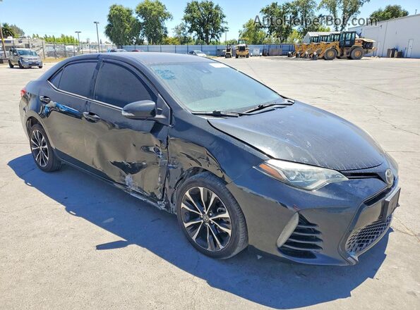 2T1BURHE4JC997030 2018 TOYOTA COROLLA Black წინა მარჯვენა