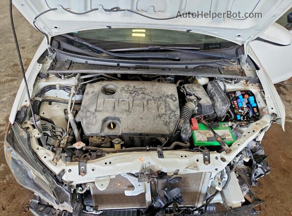 2T1BURHE4KC131281 2019 TOYOTA COROLLA White Rear interior view