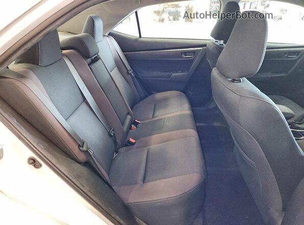 2T1BURHE4KC131281 2019 TOYOTA COROLLA White Rear seats view