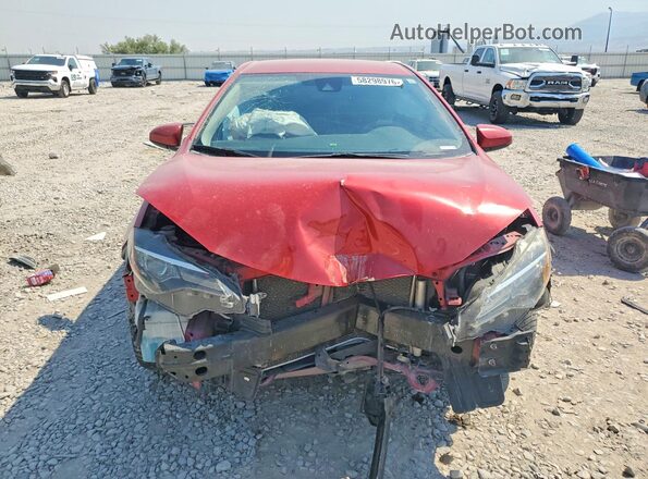 2T1BURHE4KC140868 2019 TOYOTA COROLLA Красный Вид спереди