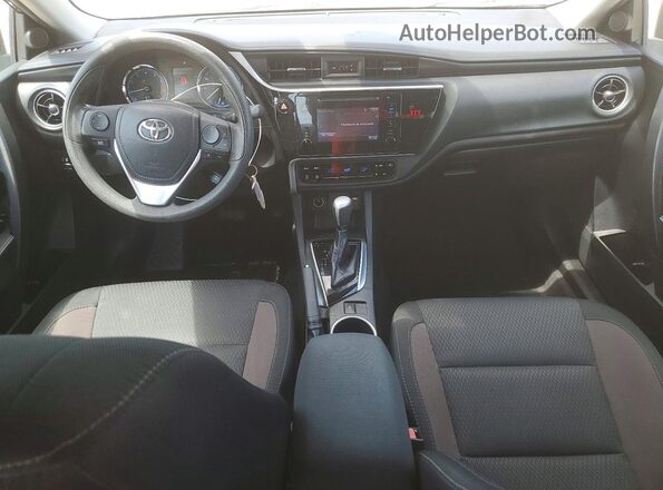 2T1BURHE4KC164572 2019 TOYOTA COROLLA Серый Вид панели приборов