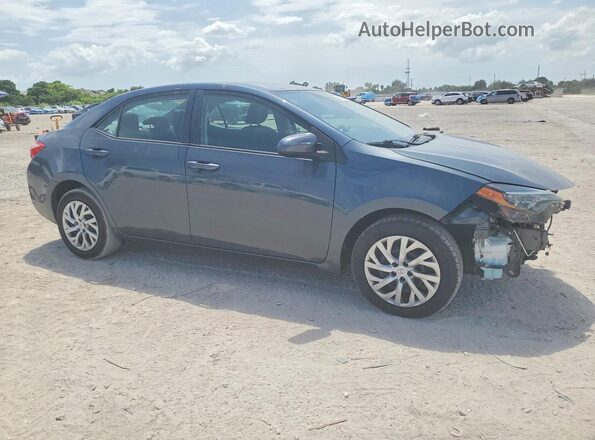 2T1BURHE4KC164572 2019 TOYOTA COROLLA Серый Передняя правая четверть