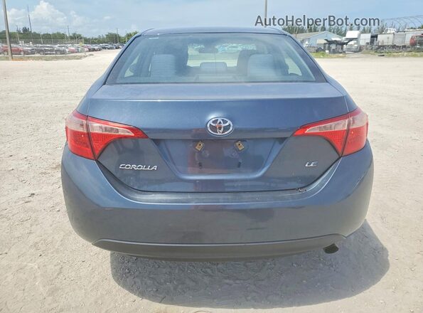 2T1BURHE4KC164572 2019 TOYOTA COROLLA Серый Вид сзади