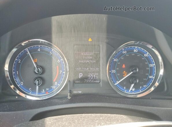 2T1BURHE4KC164572 2019 TOYOTA COROLLA Серый Вид щитка приборов