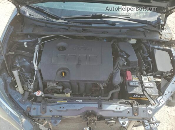 2T1BURHE4KC164572 2019 TOYOTA COROLLA Серый Вид задней части салона