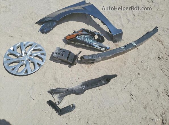 2T1BURHE4KC164572 2019 TOYOTA COROLLA Серый Вид подкапотного пространства