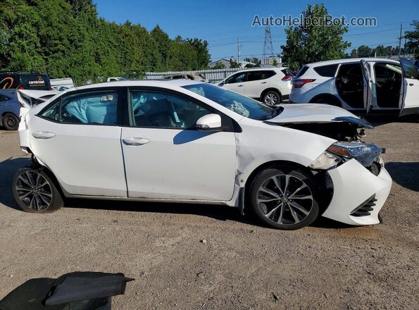 2T1BURHE4KC164698 2019 TOYOTA COROLLA White Передня права чверть
