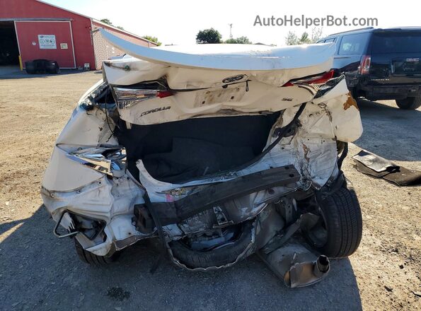 2T1BURHE4KC164698 2019 TOYOTA COROLLA White Вид ззаду
