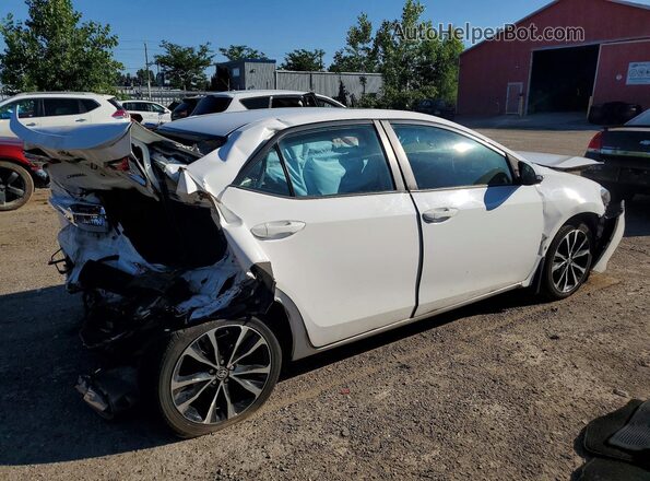 2T1BURHE4KC164698 2019 TOYOTA COROLLA White Задня права чверть