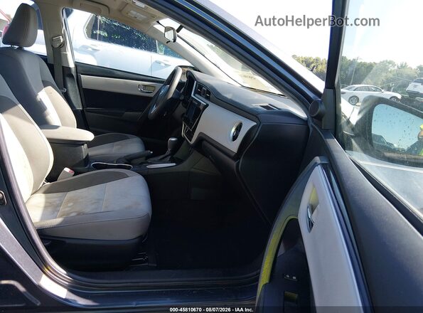 2T1BURHE4KC193148 2019 TOYOTA COROLLA Blue Front interior view
