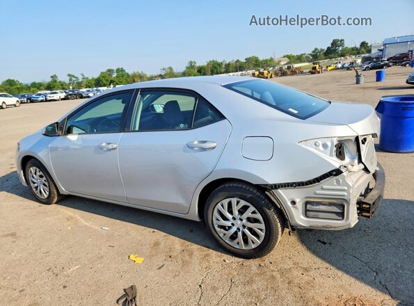 2T1BURHE4KC194428 2019 TOYOTA COROLLA Silver Задня ліва чверть