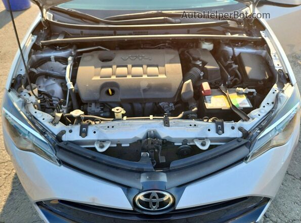 2T1BURHE4KC194428 2019 TOYOTA COROLLA Silver Вид задньої частини салону