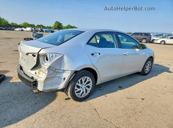 2T1BURHE4KC194428 2019 TOYOTA COROLLA Silver Задня права чверть
