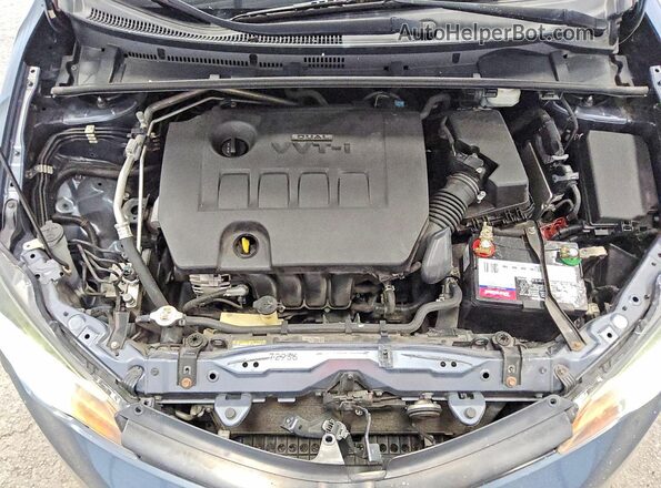 2T1BURHE4KC194753 2019 TOYOTA COROLLA Gray Вид задньої частини салону
