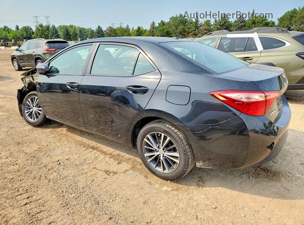 2T1BURHE4KC202334 2019 TOYOTA COROLLA Black Rear left