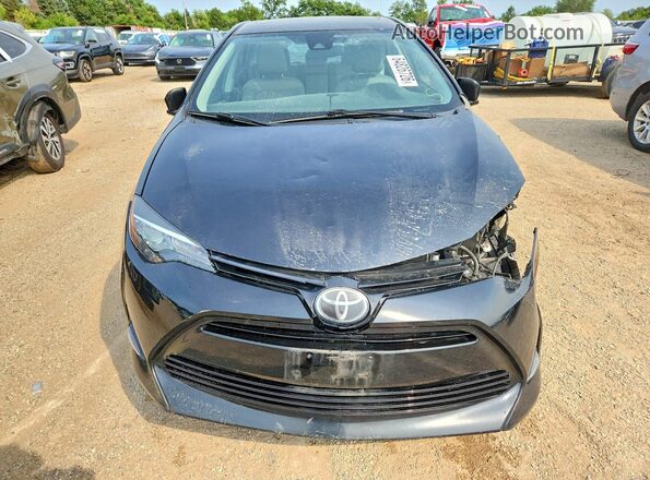 2T1BURHE4KC202334 2019 TOYOTA COROLLA Black Front view