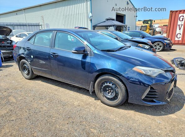 2T1BURHE4KC207453 2019 TOYOTA COROLLA Blue წინა მარჯვენა