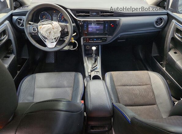 2T1BURHE4KC217433 2019 TOYOTA COROLLA Black Вид панелі приладів