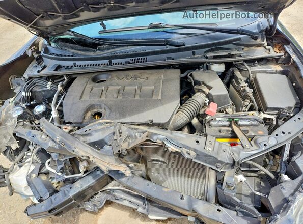 2T1BURHE4KC217433 2019 TOYOTA COROLLA Black Вид задньої частини салону