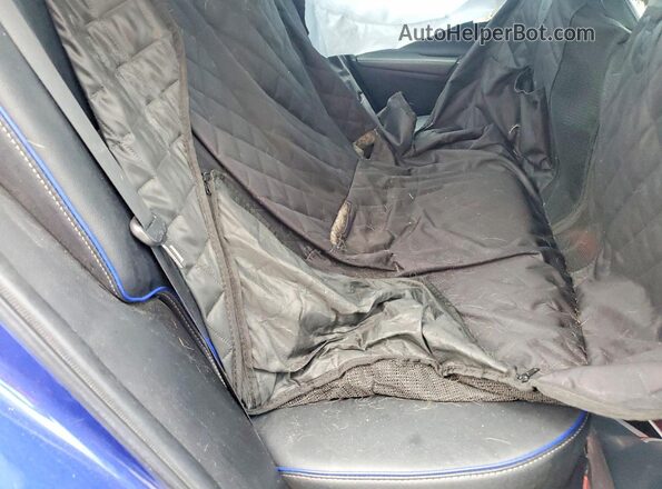 2T1BURHE4KC219179 2019 TOYOTA COROLLA Blue Հետևի նստատեղերի տեսք