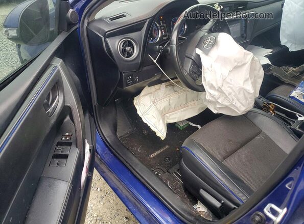 2T1BURHE4KC219179 2019 TOYOTA COROLLA Blue Առջևի վահանակի տեսք