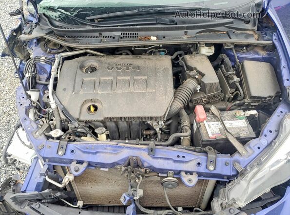 2T1BURHE4KC219179 2019 TOYOTA COROLLA Blue Սալոնի հետևի տեսք