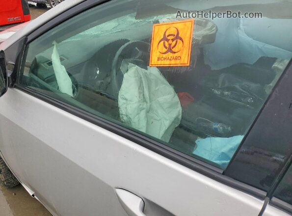 2T1BURHE4KC225354 2019 TOYOTA COROLLA Silver წინა პანელის ხედი