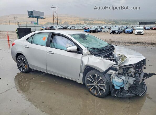 2T1BURHE4KC225354 2019 TOYOTA COROLLA Silver წინა მარჯვენა