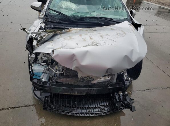 2T1BURHE4KC225354 2019 TOYOTA COROLLA Silver უკანა სალონის ხედი