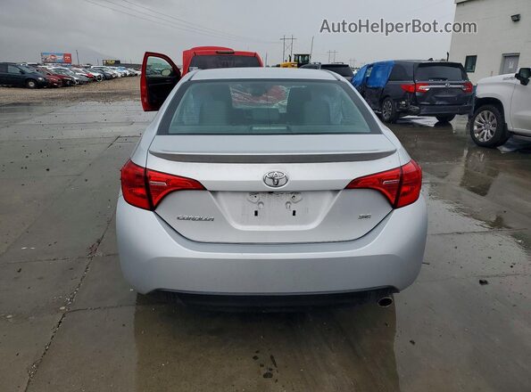 2T1BURHE4KC225354 2019 TOYOTA COROLLA Silver უკანა ხედი