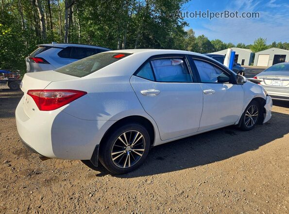 2T1BURHE4KC226519 2019 TOYOTA COROLLA White Задня права чверть