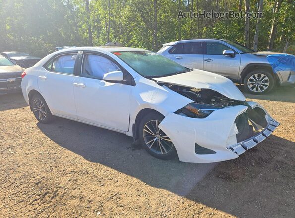 2T1BURHE4KC226519 2019 TOYOTA COROLLA White Передня права чверть