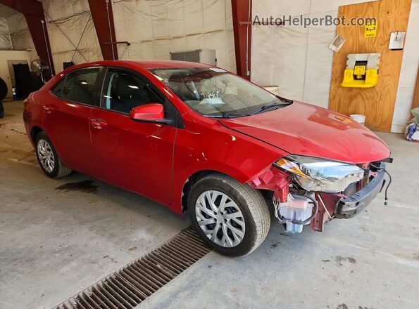 2T1BURHE4KC230571 2019 TOYOTA COROLLA Red Передня права чверть