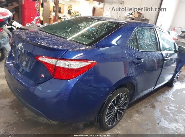 2T1BURHE5GC488623 2016 TOYOTA COROLLA Blue Tył prawy