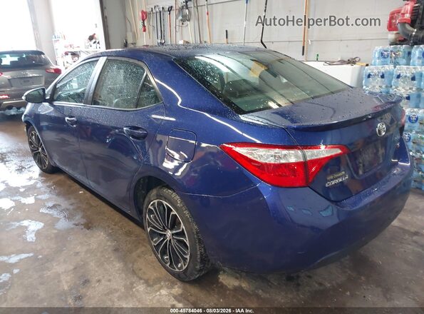 2T1BURHE5GC488623 2016 TOYOTA COROLLA Blue Tył lewy