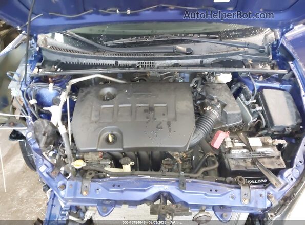 2T1BURHE5GC488623 2016 TOYOTA COROLLA Blue Widok z tyłu