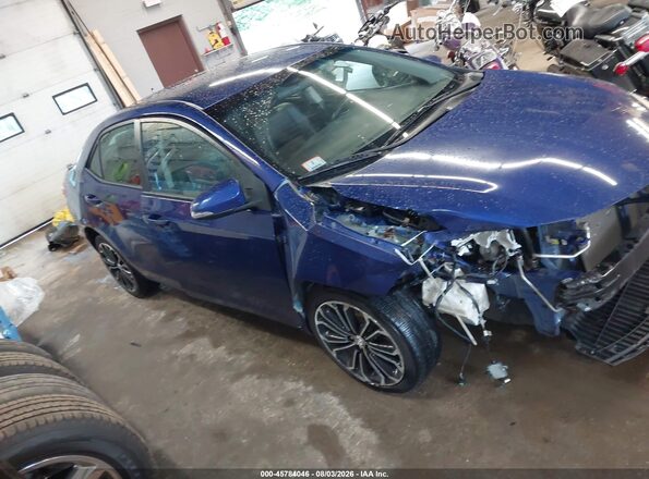 2T1BURHE5GC488623 2016 TOYOTA COROLLA Blue Widok wnętrza 360 stopni