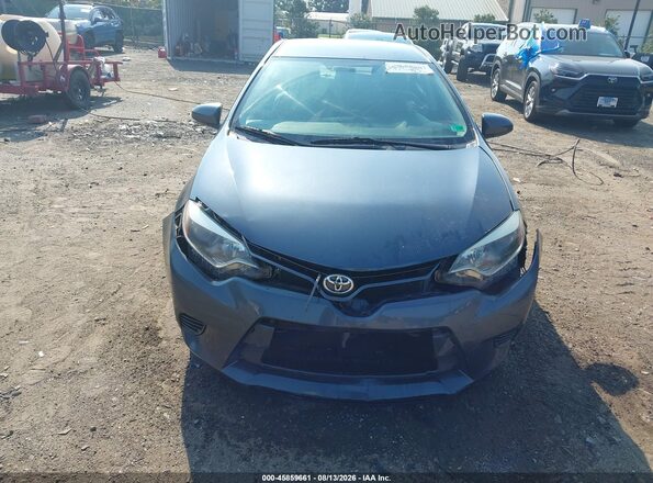 2T1BURHE5GC489433 2016 TOYOTA COROLLA Gray Widok z przodu